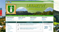 Desktop Screenshot of lenartov.sk